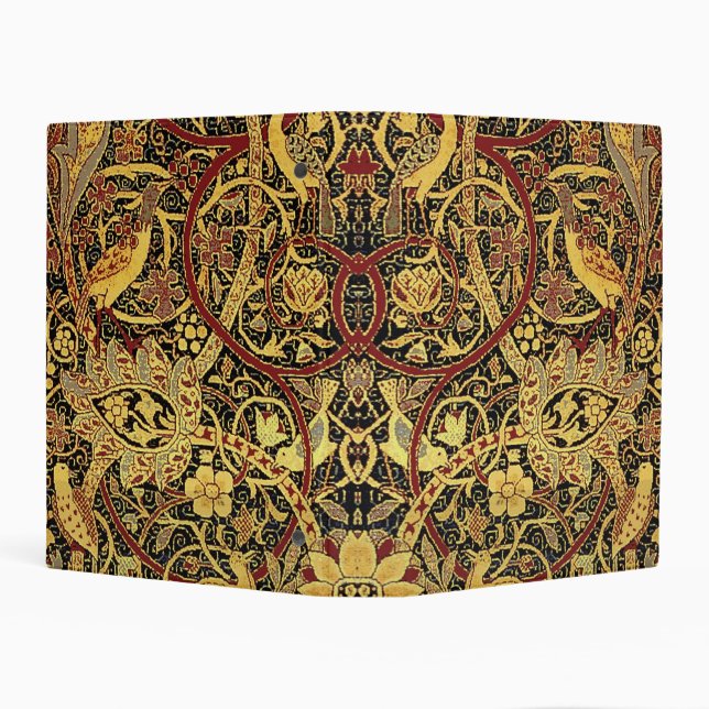 William Morris Bullerswood Faux Tapestry Mini Binder (Background)