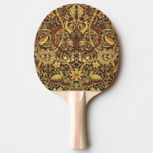 William Morris Bullerswood Faux Tapestry Ping Pong Paddle