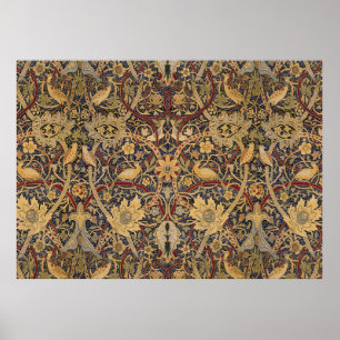 William Morris Bullerswood Faux Tapestry Poster