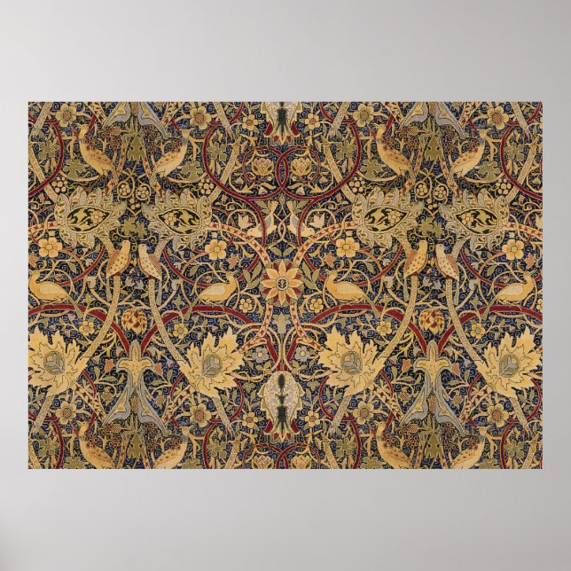 William Morris Bullerswood Faux Tapestry Poster (Front)