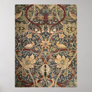 William Morris Bullerswood Faux Tapestry Poster