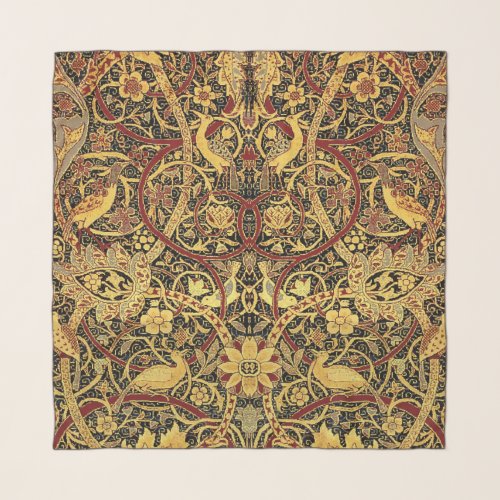 William Morris Bullerswood Faux Tapestry  Scarf