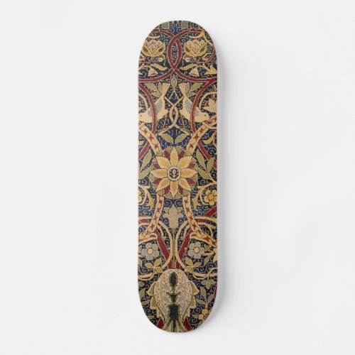 William Morris Bullerswood Faux Tapestry  Skateboard