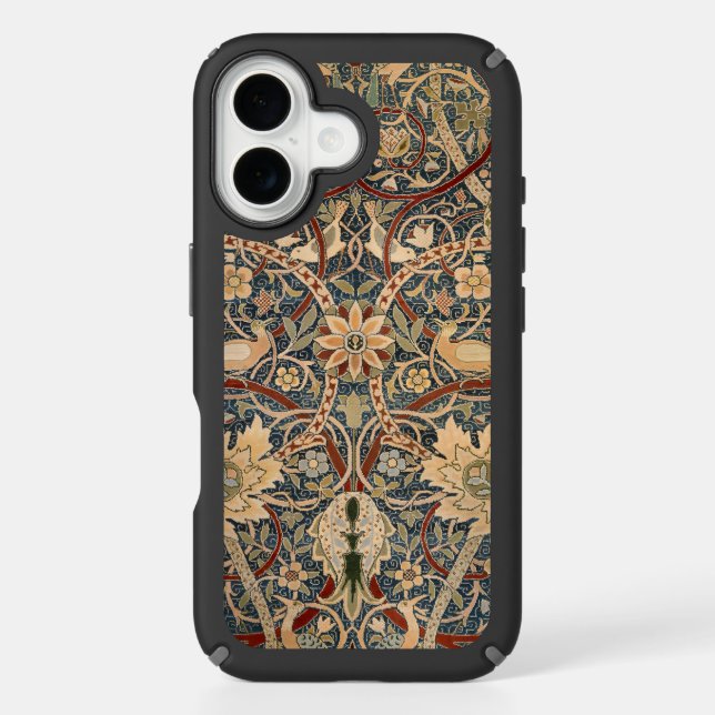 William Morris Bullerswood Faux Tapestry Speck iPhone Case (Front)