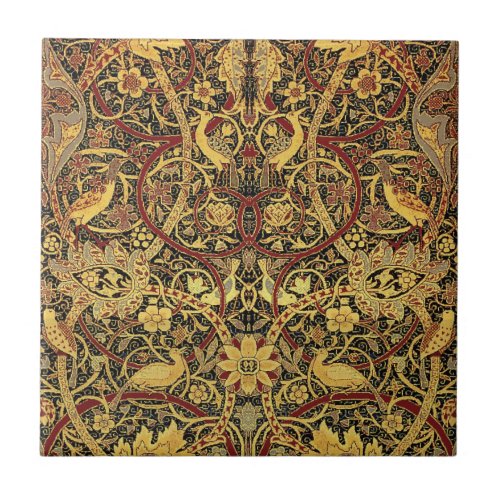 William Morris Bullerswood Faux Tapestry  Tile