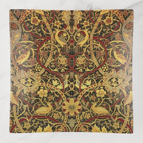 William Morris Bullerswood Faux Tapestry  Trinket Tray