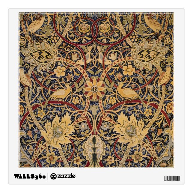 William Morris Bullerswood Faux Tapestry Wall Decal (Front)