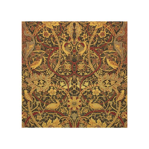 William Morris Bullerswood Faux Tapestry  Wood Wall Decor