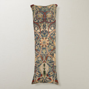 William Morris Bullerswood Vintage Bird Art Body Pillow