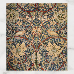 William Morris Bullerswood Vintage Bird Art Envelope Liner