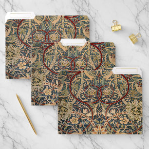 William Morris Bullerswood Vintage Bird Art File Folder