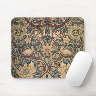 William Morris Bullerswood Vintage Bird Art Mouse Pad