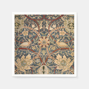 William Morris Bullerswood Vintage Bird Art Napkins
