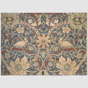 William Morris Bullerswood Vintage Bird Art Tissue Paper