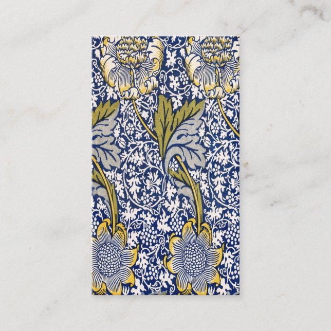 william morris business card (Front)