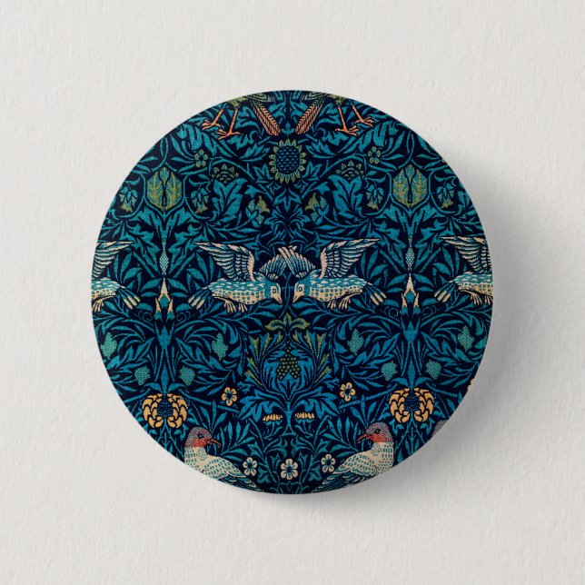 william morris button (Front)