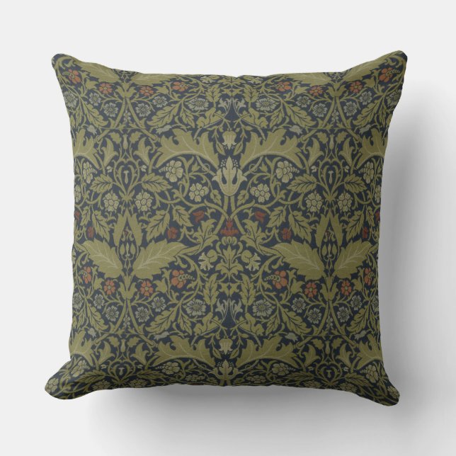 William Morris: Campion Throw Pillow (Front)