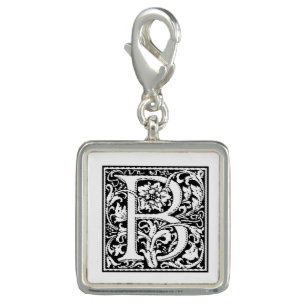 William Morris Capital Letter B Charm