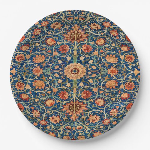 William Morris Carpet Design Paper Plates