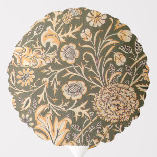 William Morris Cherwell Antique Floral Pattern Balloon