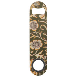 William Morris Cherwell Antique Floral Pattern Bar Key