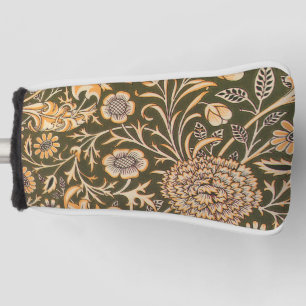 William Morris Cherwell Antique Floral Pattern Golf Head Cover