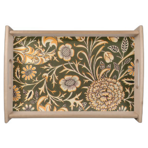 William Morris Cherwell Antique Floral Pattern Serving Tray