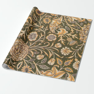 William Morris Cherwell Antique Floral Pattern Wrapping Paper
