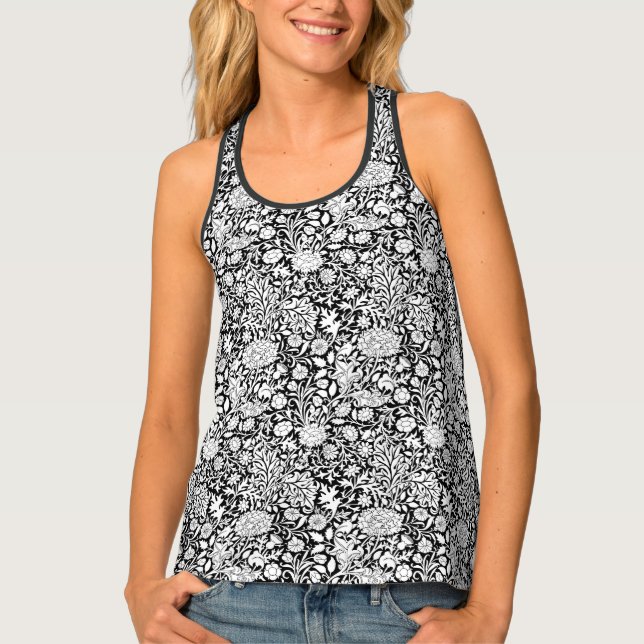 William Morris "Cherwell" Pattern Tank Top (Front)