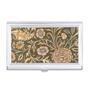 William Morris Cherwell Wallpaper Pattern Business Card Case