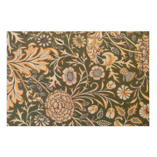 William Morris Cherwell Wallpaper Pattern Faux Canvas Print