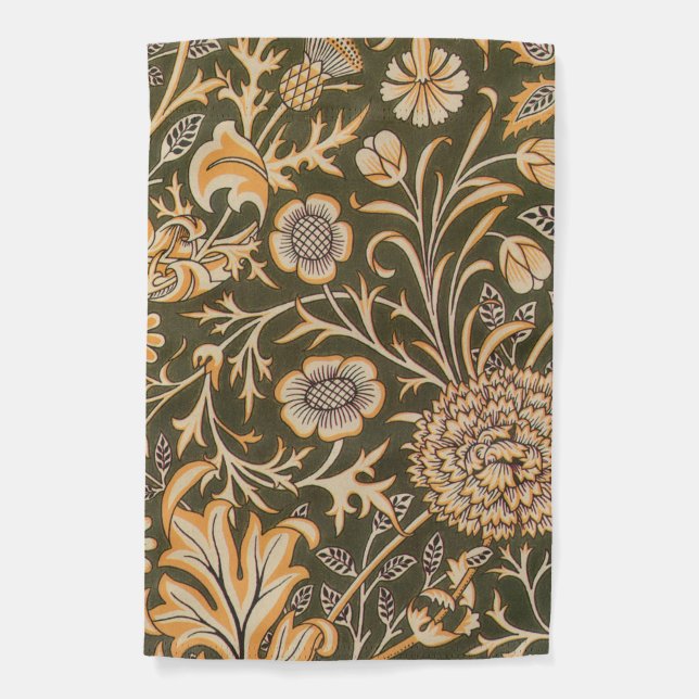 William Morris Cherwell Wallpaper Pattern Garden Flag (Front)