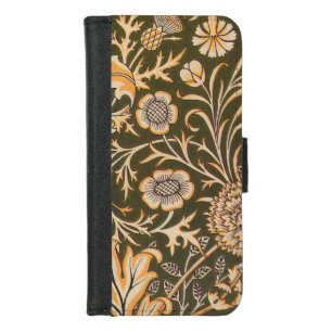 William Morris Cherwell Wallpaper Pattern iPhone 8/7 Wallet Case