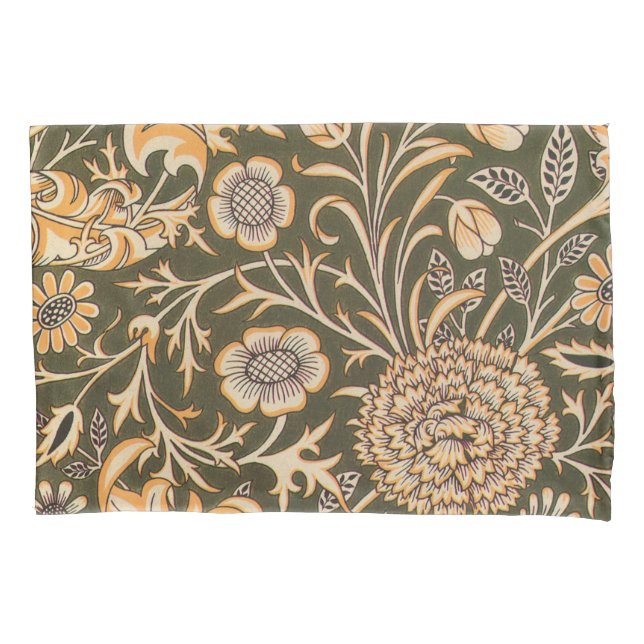 William Morris Cherwell Wallpaper Pattern Pillow Case (Front)