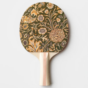 William Morris Cherwell Wallpaper Pattern Ping Pong Paddle
