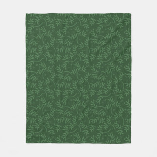 William Morris Christmas  Fleece Blanket