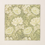 William Morris Chrysanthemum Floral Pattern Scarf