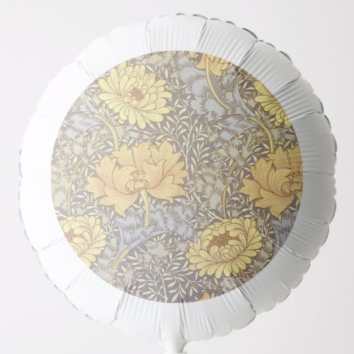 William Morris Chrysanthemum Mum Flowers Balloon