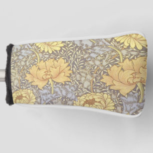 William Morris Chrysanthemum Mum Flowers Golf Head Cover