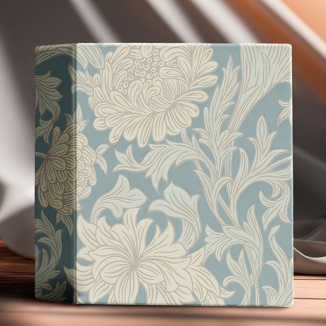 William Morris Chrysanthemum Pattern 3 Ring Binder (Creator Uploaded)