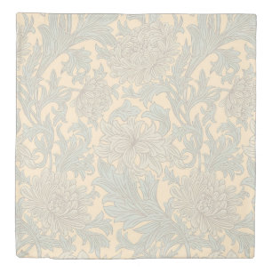 William Morris Chrysanthemum Pattern Duvet Cover