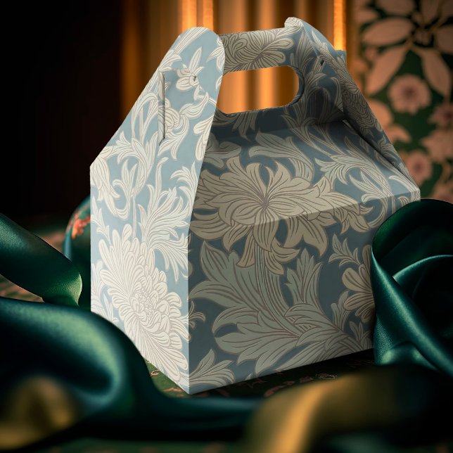 William Morris Chrysanthemum Pattern Favor Boxes (Creator Uploaded)