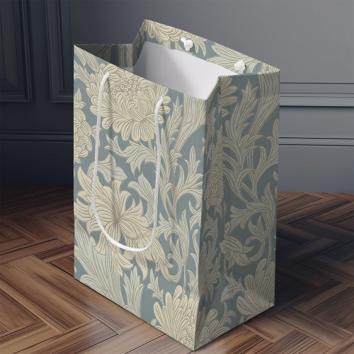 William Morris Chrysanthemum Pattern Medium Gift Bag