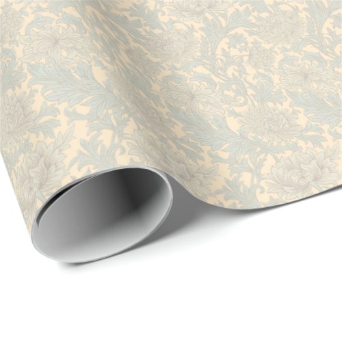 William Morris Chrysanthemum Pattern Wrapping Pape Wrapping Paper