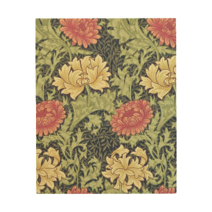 William Morris Chrysanthemum Vintage Floral Art