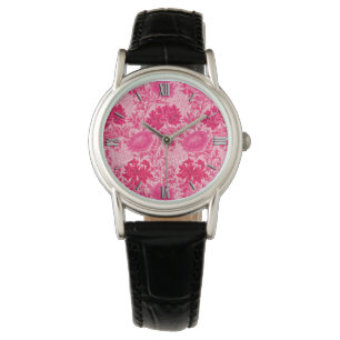 William Morris Chrysanthemums, Fuchsia Pink Watch