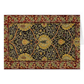 William Morris Classic Carpet Art Print Design (Front Horizontal)