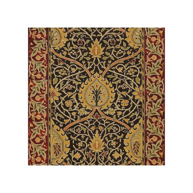 William Morris Classic Carpet Art Print Design (Front)