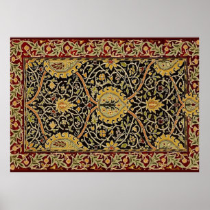 William Morris Classic Carpet Art Print Design