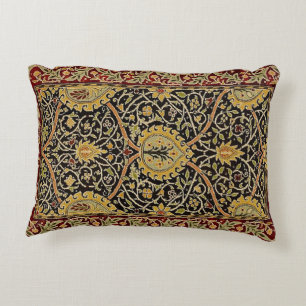 William Morris Classic Carpet Art Print Design Decorative Pillow